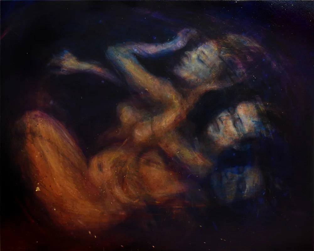 Stages of Sleep, Emma Hawthorne in REM sleep by Billy Shannon view 1