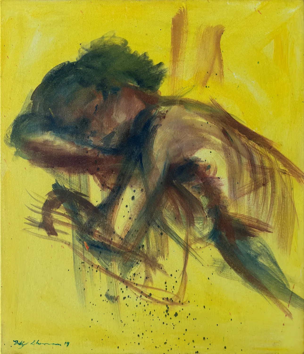 Painted with a brevity of strokes, Billy Shannon captures