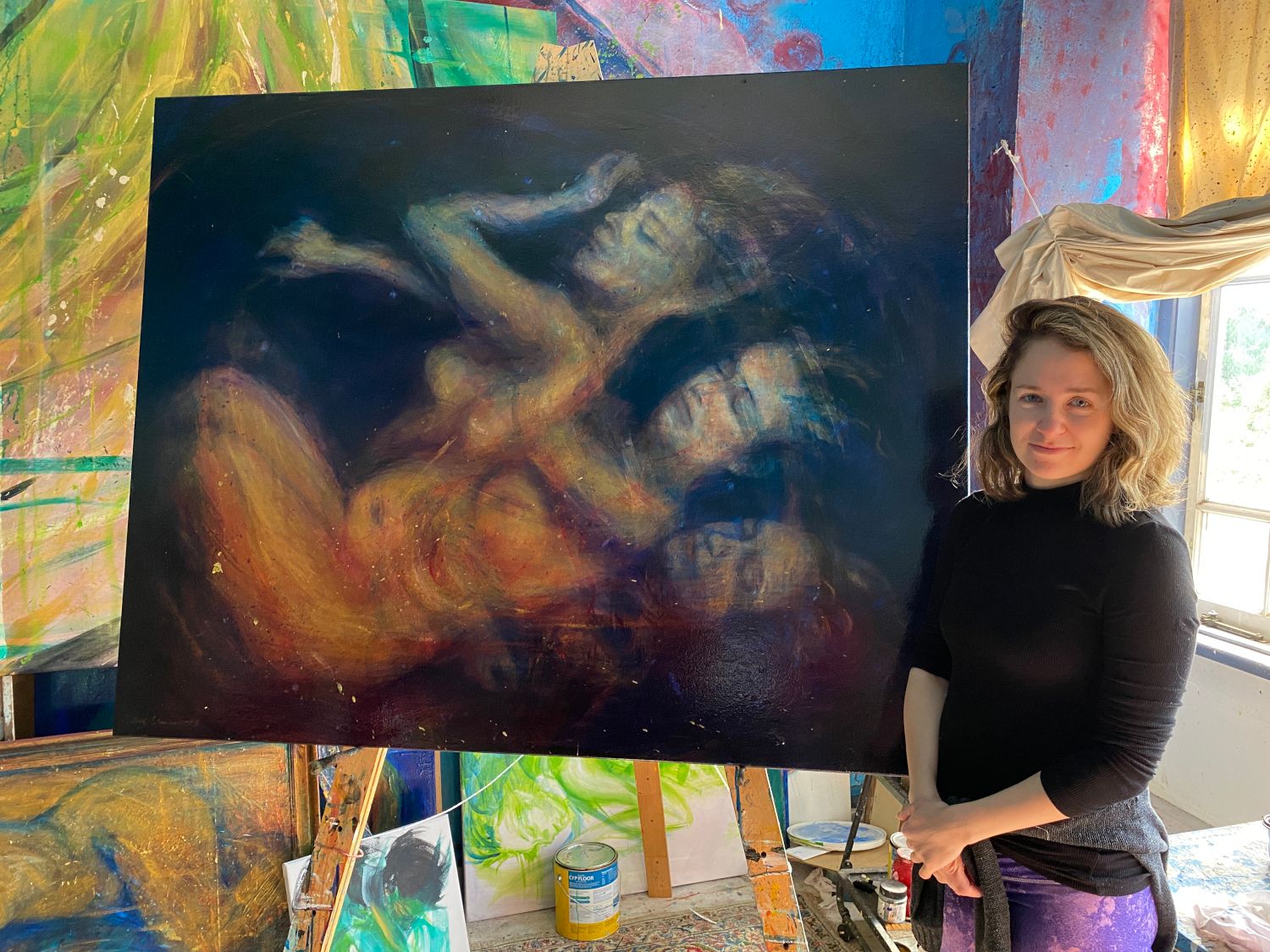 Stages of Sleep, Emma Hawthorne in REM sleep by Billy Shannon view 4