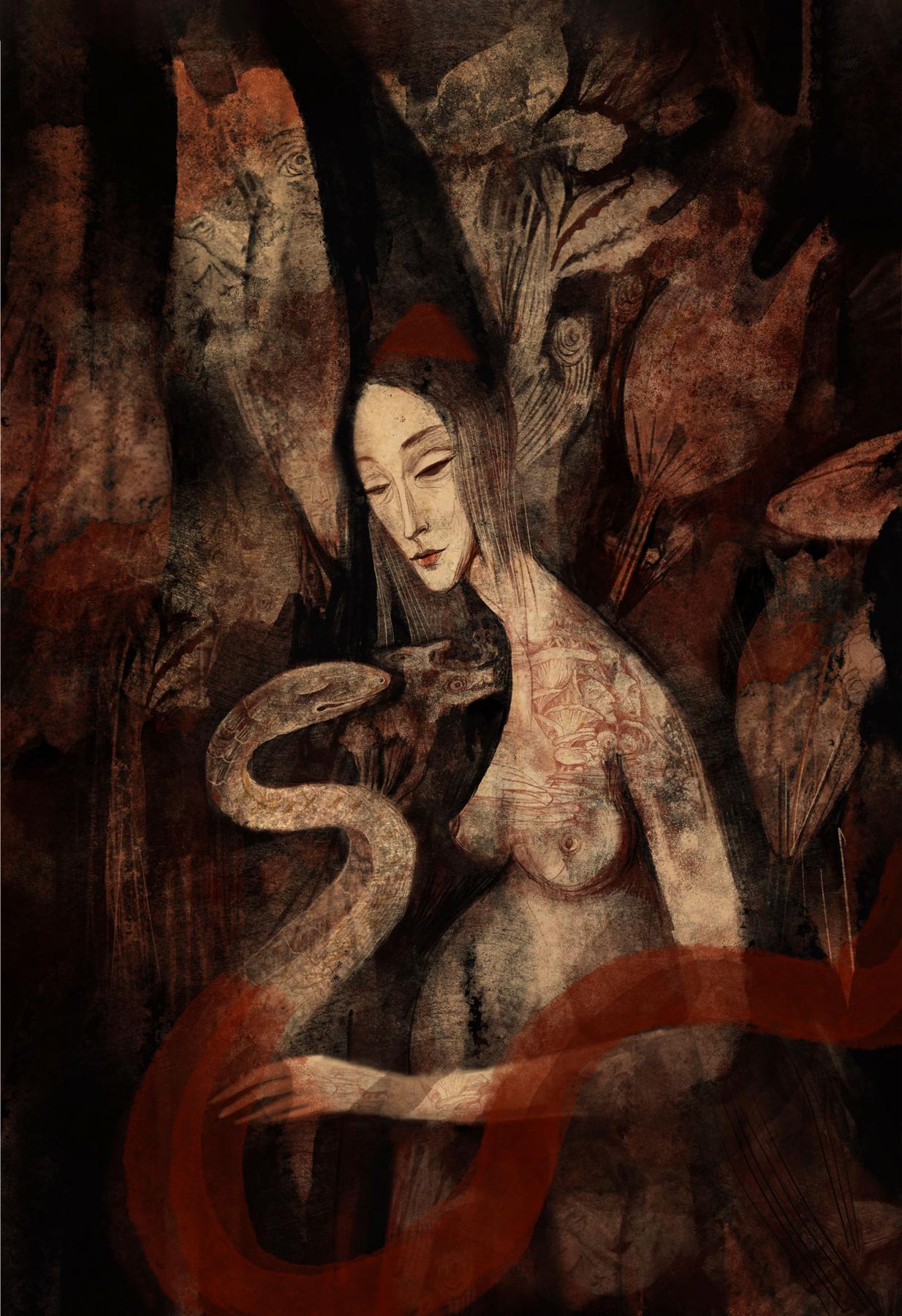 Serpentine Whispers by Sona Babajanyan at Plexus Gallery view 1