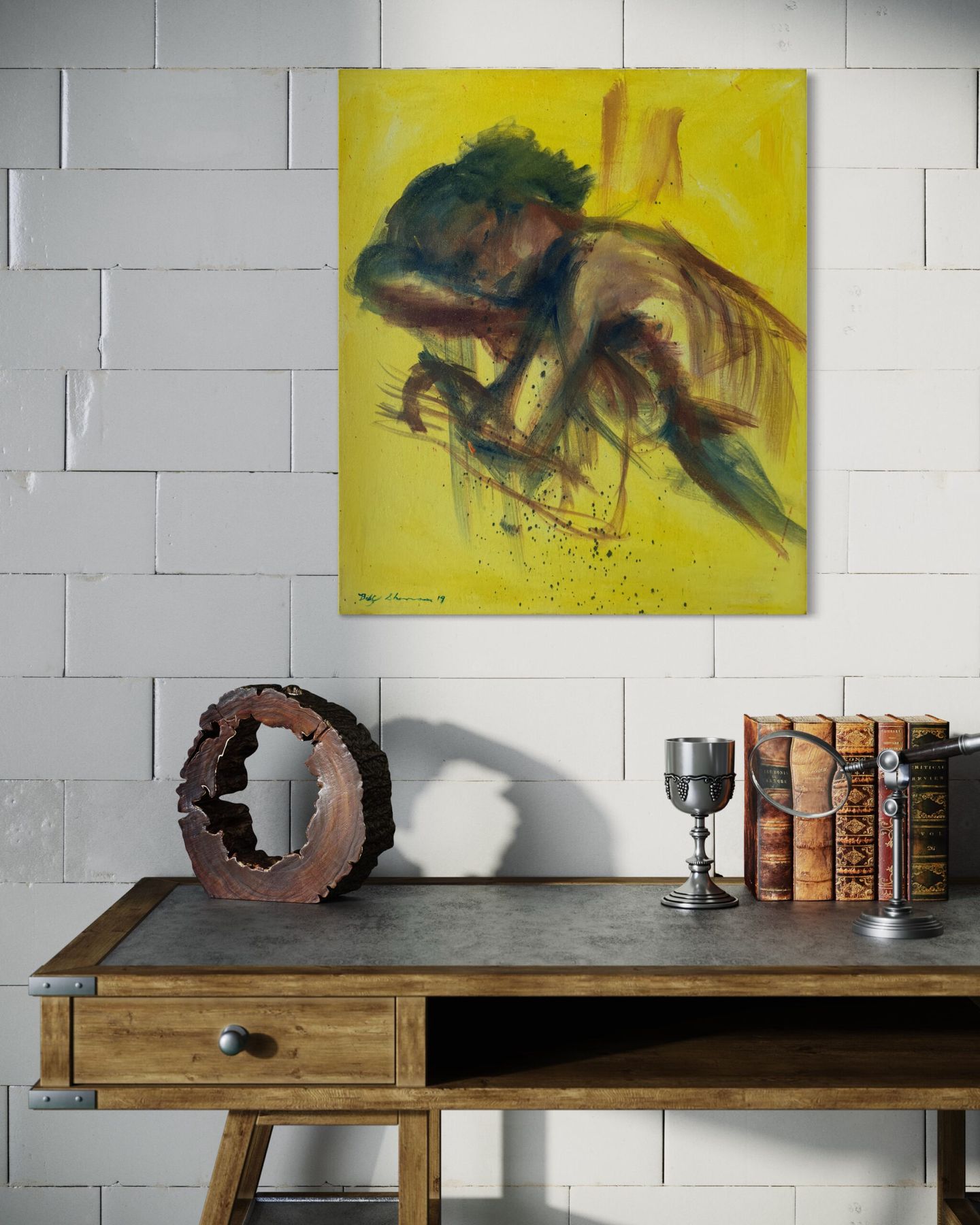 Painted with a brevity of strokes, Billy Shannon captures view 6